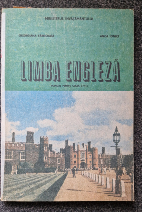 LIMBA ENGLEZA MANUAL PENTRU CLASA A VI-A - Farnoaga, Ionici