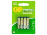 Baterie Zinc-Carbon 1.5V AAA R3 4 Buc. Nere&icirc;ncărcabilă, GP