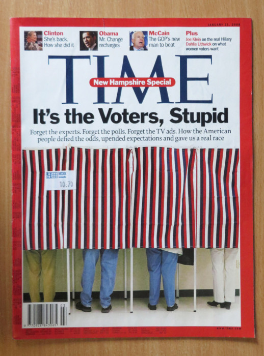 Time Magazine - pachet 3 reviste din 2008