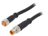 Cablu Conectare M8 3 pini 0.6m PVC