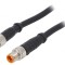 Cablu Conectare M8 3 pini 0.6m PVC