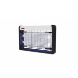 Aparat anti-insecte, electric, cu doua lampi cu UV, buton ON/OFF, cu sistem de prindere prin agatare, sau de sine statator, negru