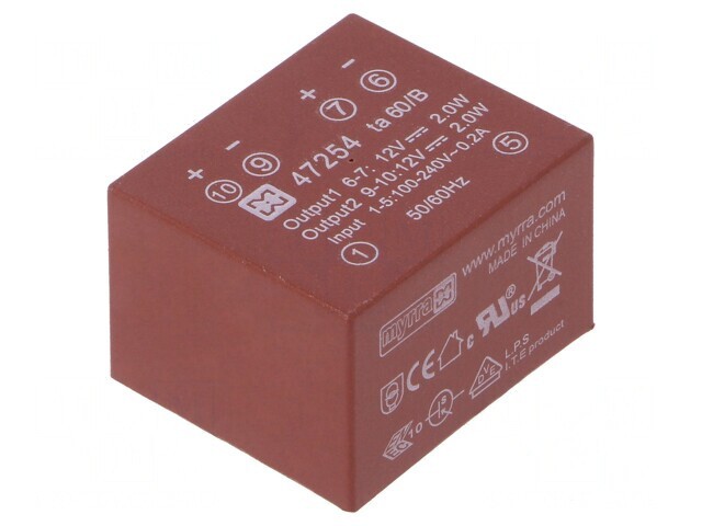 Convertor AC/DC 4W 12VDC