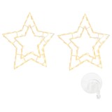 Cumpara ieftin Lumini de Craciun Silueta de ren 2 buc 35 LED-uri alb cald