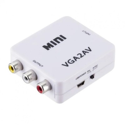 Convertor VGA2AV, VGA-3RCA, HDV-555, 196895 foto