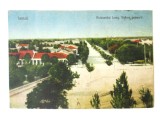 Romania istorica-Basarabia(Bugeac) Ismail:Bulevardul Lung,carte poștală circulata 1925 cu stampila rara de Viziru(Braila)