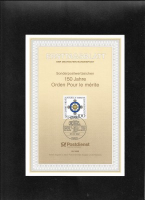 Germania FDC 20.1992 foto