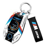Cumpara ieftin Husă cheie auto digitala plus breloc, pentru BMW generatie G