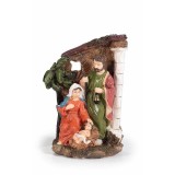Figurina religioase Nasterea Domnului polirasina multicolora II 12x6x15.5 cm