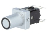 Comutator Tastatură cu LED Argintiu 12V