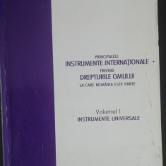 myh 36s - Instrumente internationale privind drepturile omului - ed 1996
