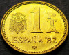 Moneda 1 PESETA - SPANIA, anul 1980 *cod 1188 A = UNC, Europa