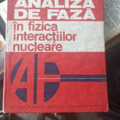ANALIZA DE FAZA IN FIZICA INTERACTIILOR NUCLEARE - FLORIAN NICHITIU