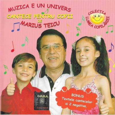 CD Marius Țeicu și Andra Gogan Și Răzvan Gogan - Muzica E Un Univers foto