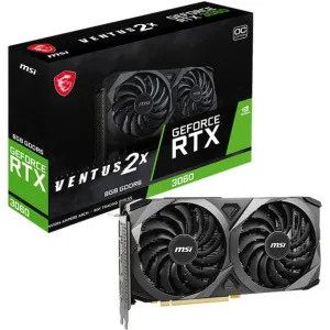 Placa video MSI GeForce RTX 3060 VENTUS 2X OC 8GB GDDR6 128-bit foto