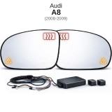 Senzor unghi mort Audi A8 2008-2009 &mdash; oglinda dedicata