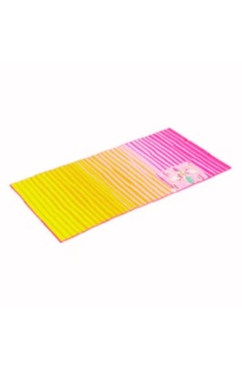 Saltea de plajă pentru copii, Unicorn, Multicolor, Pliabilă, 150 x 75 cm foto