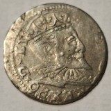 Polonia 3 groschen 1597 /Riga argint Sigismund lll Vasa