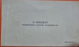CARTE DE VIZITA C NEAMTU, DIRECTORUL BANCEI COMERTULUI, CRAIOVA