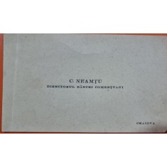CARTE DE VIZITA C NEAMTU, DIRECTORUL BANCEI COMERTULUI, CRAIOVA