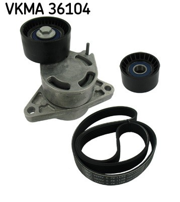 SKF VKMA 36104 Set curea transmisie cu caneluri foto