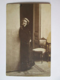 Carte postala foto cu actrița rom&acirc;nă de teatru Jenny Metaxa-Doro necir.cca 1905, Necirculata, Fotografie