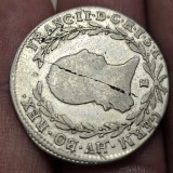 10 kreuzer 1795 E argint , monetaria Alba Iulia , rara , cu cotatie buna