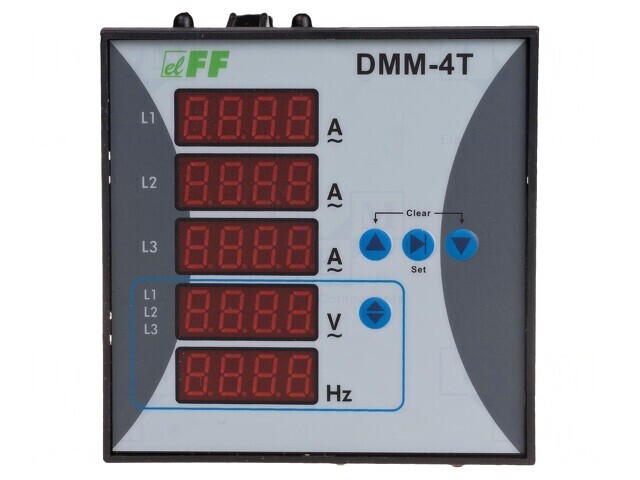 Aparat de Măsură Parametri Rețea 3-Fazat cu Panou LED - DMM-4T