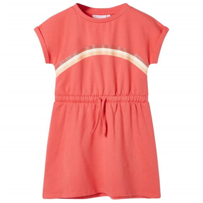 Rochie pentru copii cu șnur, corai, 116