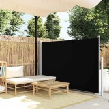 Cumpara ieftin Copertină laterală retractabilă, negru, 140x300 cm