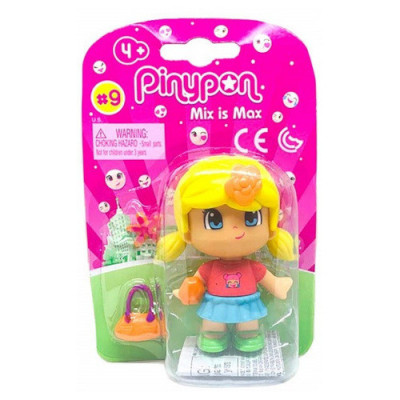 Figurina Papusa Pinypon Fetita cu Par Blond, 14721-7685 foto