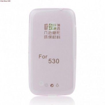 HUSA SILICON ULTRA SLIM NOKIA LUMIA 530 PINK foto