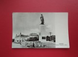 CARTE POSTALA - RPR - ORADEA - STATUIA OSTASULUI ROMAN