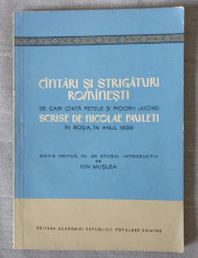 Nicolae Pauleti - Cantari ?i strigaturi romane?ti... in Ro?ia (ed. Ion Mu?lea) foto