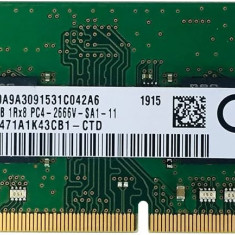 Memorie Laptop Samsung 8Gb ddr4 2666Mhz M471A1K43CB1