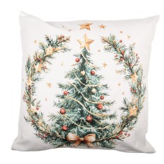 Fata perna Craciun Bradut textil multicolor 45x45 cm