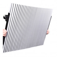 Parasolar auto retractabil Carguard, 150 x 70 cm, 4 ventuze, rezistent UV