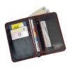 Portofel, din piele naturala, compartiment marunt, Jack 2 L, Negru antichizat, Elyk Creation