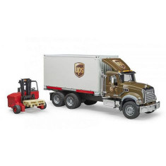 BRUDER - CAMION UPS MACK GRANITE CU STIVUITOR