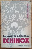 Echinox - Leonida Teodorescu// dedicatie autoare pentru Ion Caramitru