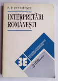Interpretări Rom&acirc;nești - P. P. Panaitescu