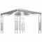 Pavilion cu sir de lumini LED, crem, 300x300 cm