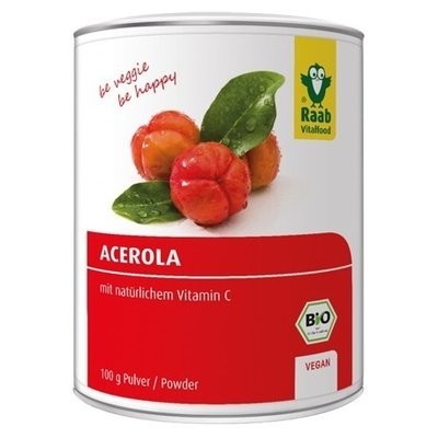 Pulbere de Acerola Bio 100gr Raab foto