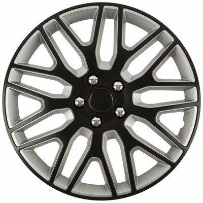 Set capace roti auto Cridem Dakar NC 4buc - Negru/Argintiu - 17&amp;quot; Garage AutoRide foto