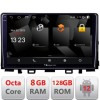Navigatie Kia Stonic 2016-2020 Android Octa Core Qualcomm 2K Qled 8+128 DTS DSP 360 4G Optical CarStore Technology