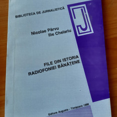 FILE DIN ISTORIA RADIOFONIEI BANATENE NICOLAE PARVU ILIE CHELARIU