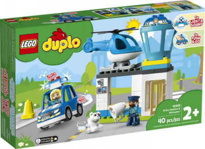 Lego duplo sectie de politie si elicopter 10959 foto