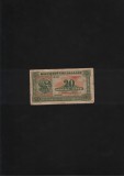 Grecia 20 drahme drachmai 1940 seria369805