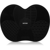 Notino Makeup Brushes Silicone Cleaning Mat For Make-Up Brushes suport pentru curățarea pensulelor Black 1 buc