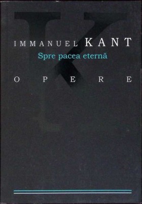 SPRE PACEA ETERNA-IMMANUEL KANT-278552 foto